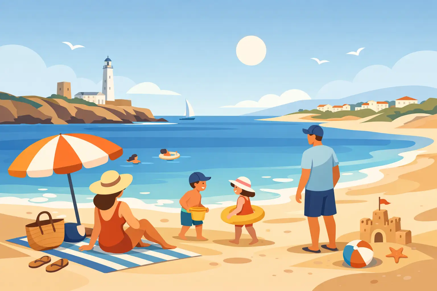 Family Beaches Near Chiclana for Easy Days Out