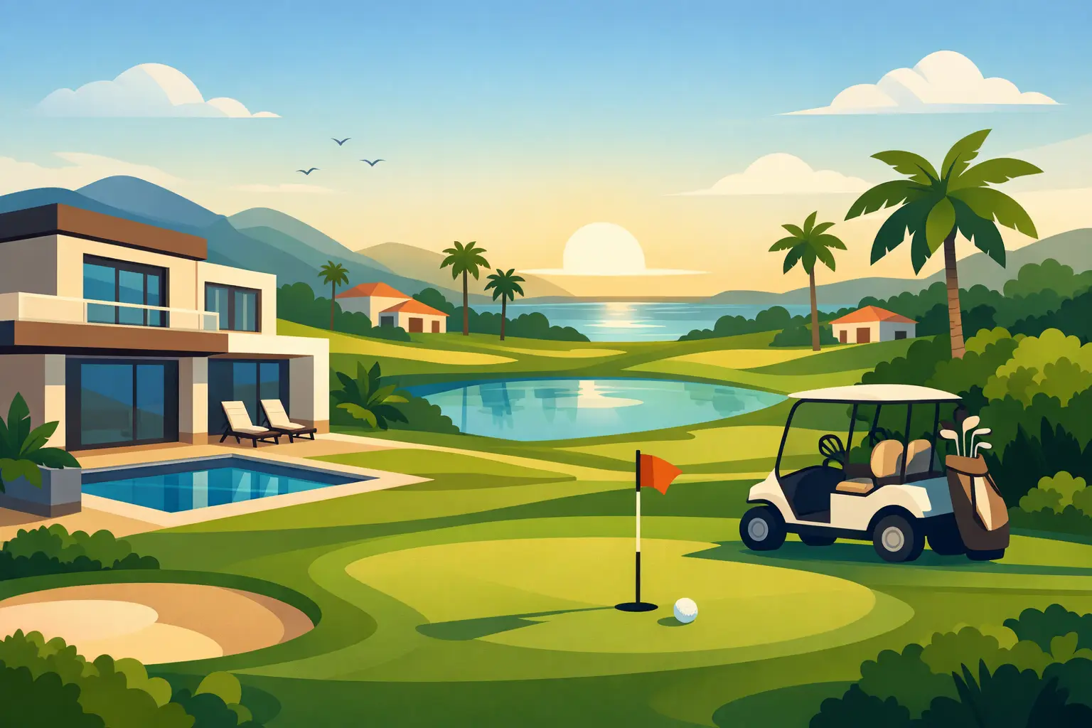 Long-Term Rentals at San Andres Golf