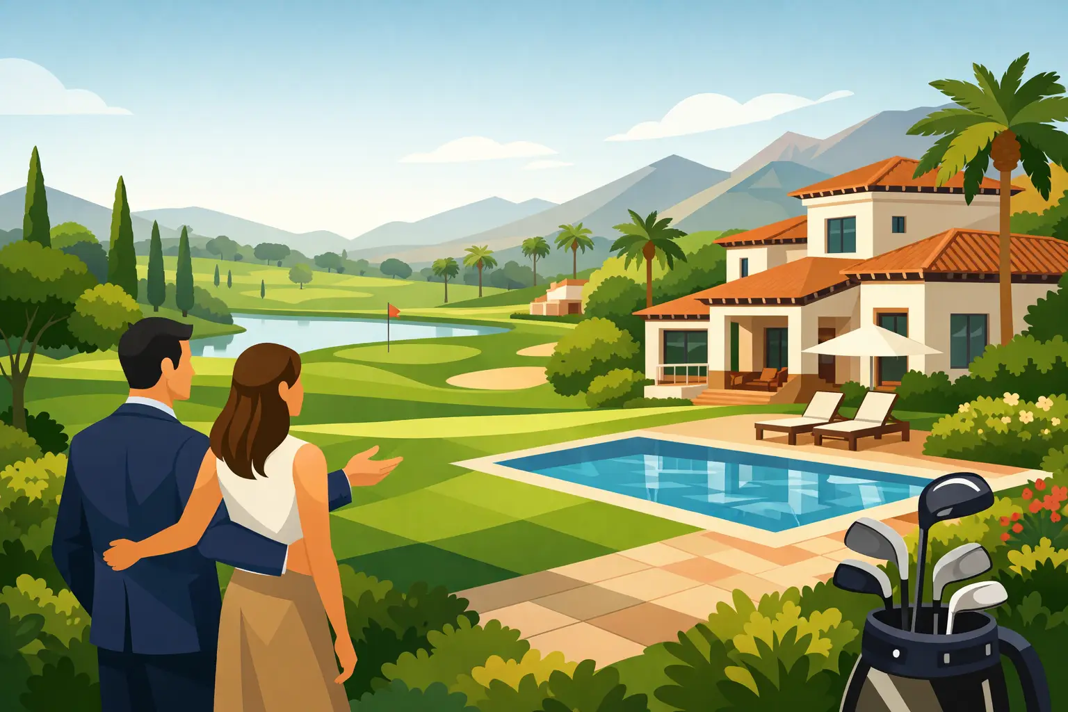 Selling Spanish Golf Homes at San Andres Golf